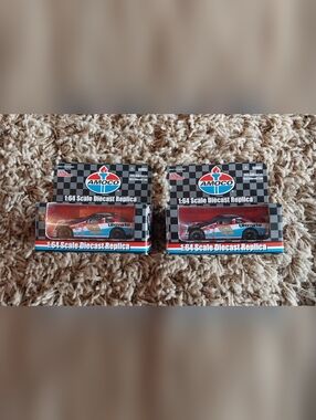 Bundle of 2 NWT Vintage Dave Blaney #93 Amoco 1:64 Scale Diecast Replica Cars